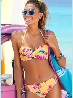 Sunseeker Maillots De Bain<Haut de bikini bandeau à armatures bretelles amovibles
