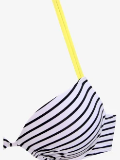 Venice Beach Maillots De Bain<Haut de bikini push-up design rayé avec détails contrastés