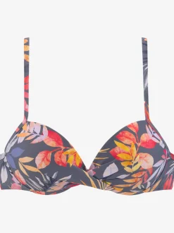 Vivance Maillots De Bain<Haut de bikini push-up imprimé, effet de couleur différent pour chaque pièce