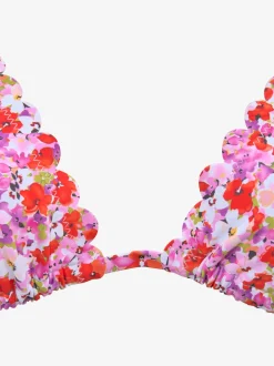 LASCANA Maillots De Bain<Haut de bikini triangle bords ondulés au laser