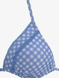 Buffalo Maillots De Bain<Haut de bikini triangle imprimé vichy moderne