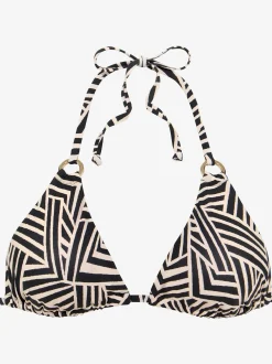 LASCANA Maillots De Bain<Haut de bikini triangle imprimé graphique