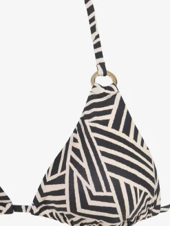 LASCANA Maillots De Bain<Haut de bikini triangle imprimé graphique