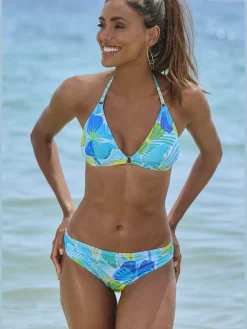 Sunseeker Maillots De Bain<Haut de bikini triangle motif papillons – chaque pièce est unique