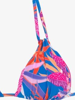 Buffalo Maillots De Bain<Haut de bikini triangle motif floral – chaque pièce est unique