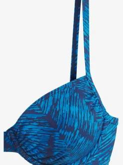 JETTE Maillots De Bain<Haut de maillot de bain à armatures imprimé graphique