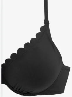 LASCANA Maillots De Bain<Haut de maillot de bain à armatures bords ondulés au laser