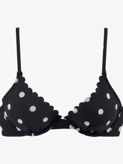 LASCANA Maillots De Bain<Haut de maillot de bain à armatures design tendance avec bordure cocotte