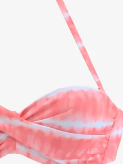 s.Oliver Maillots De Bain<Haut de maillot de bain à armatures imprimé, effet de couleur différent pour chaque pièce