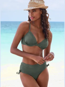 s.Oliver Maillots De Bain<Haut de maillot de bain à armatures bord découpé au laser tendance