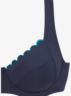 LASCANA Maillots De Bain<Haut de maillot de bain à armatures bordure cocotte tendance