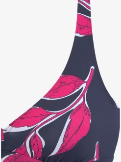 LASCANA Maillots De Bain<Haut de maillot de bain à armatures imprimé, effet de couleur différent pour chaque pièce