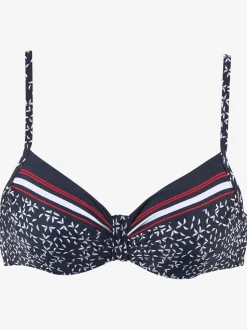 LASCANA Maillots De Bain<Haut de maillot de bain à armatures imprimé minimaliste