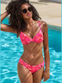 s.Oliver Maillots De Bain<Haut de maillot de bain à armatures design floral tendance