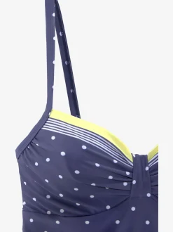 LASCANA Maillots De Bain<Haut de maillot de bain à armatures imprimé à pois et rayures