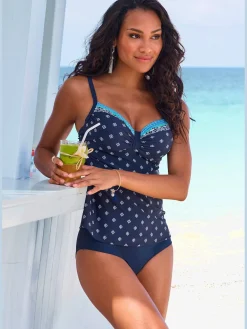 LASCANA Maillots De Bain<Haut de maillot de bain à armatures imprimé