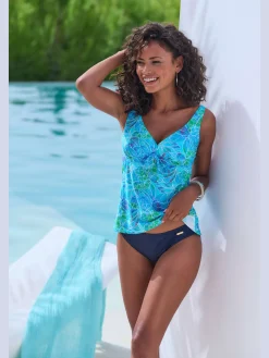 Sunseeker Maillots De Bain<Haut de maillot de bain à armatures imprimé floral