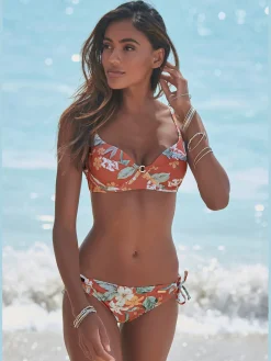 Sunseeker Maillots De Bain<Haut de maillot de bain à armatures imprimé tropical tendance