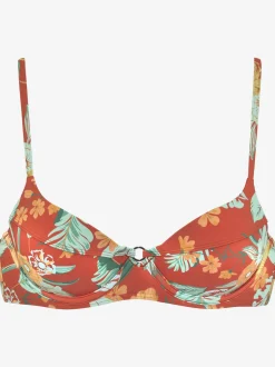 Sunseeker Maillots De Bain<Haut de maillot de bain à armatures imprimé tropical tendance