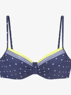 LASCANA Maillots De Bain<Haut de maillot de bain à armatures imprimé à pois et rayures