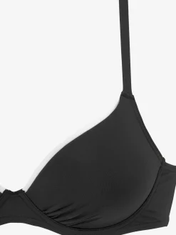 Vivance Maillots De Bain<Haut de maillot de bain à armatures uni tendance avec passepoil contrasté