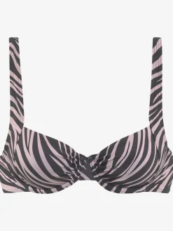LASCANA Maillots De Bain<Haut de maillot de bain à armatures imprimé zébré élégant