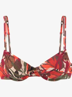 LASCANA Maillots De Bain<Haut de maillot de bain à armatures imprimé tropical