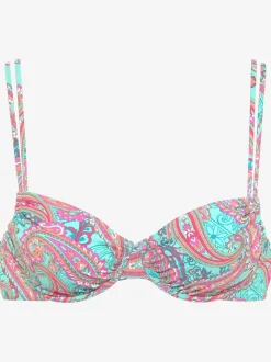 Venice Beach Maillots De Bain<Haut de maillot de bain à armatures imprimé, effet de couleur différent pour chaque pièce