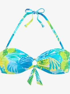 Sunseeker Maillots De Bain<Haut de maillot de bain bandeau motif papillons – chaque pièce est unique