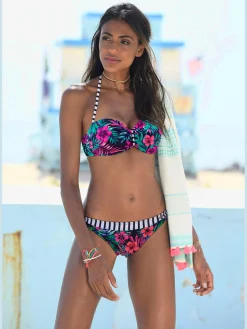 Venice Beach Maillots De Bain<Haut de maillot de bain bandeau imprimé estival