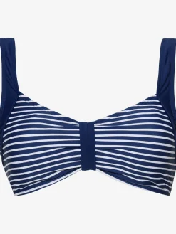 feel good Maillots De Bain<Haut de maillot de bain imprimé rayé