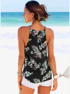 LASCANA T-Shirts|Débardeurs<Haut de plage débardeur