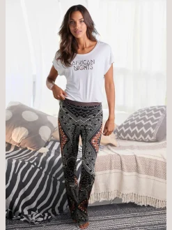 LASCANA Pyjamas<Haut de pyjama manches courtes