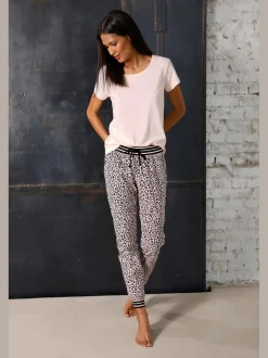 s.Oliver Pyjamas<Haut de pyjama manches courtes à encolure ronde