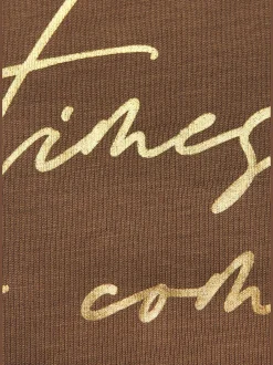 LASCANA Pyjamas<Haut de pyjama t-shirt à manches longues avec imprimé feuille