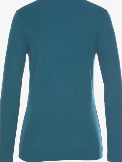 s.Oliver Pyjamas<Haut de pyjama t-shirt côtelé ultra-doux