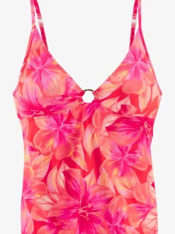 s.Oliver Maillots De Bain<Haut de tankini design floral tendance
