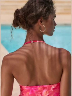 s.Oliver Maillots De Bain<Haut de tankini design floral tendance