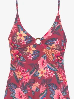 s.Oliver Maillots De Bain<Haut de tankini imprimé tropical