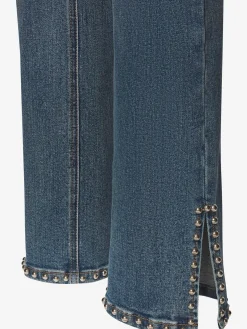 Buffalo Pantalons|Jeans<Jean à 5 poches jean extensible avec rivets