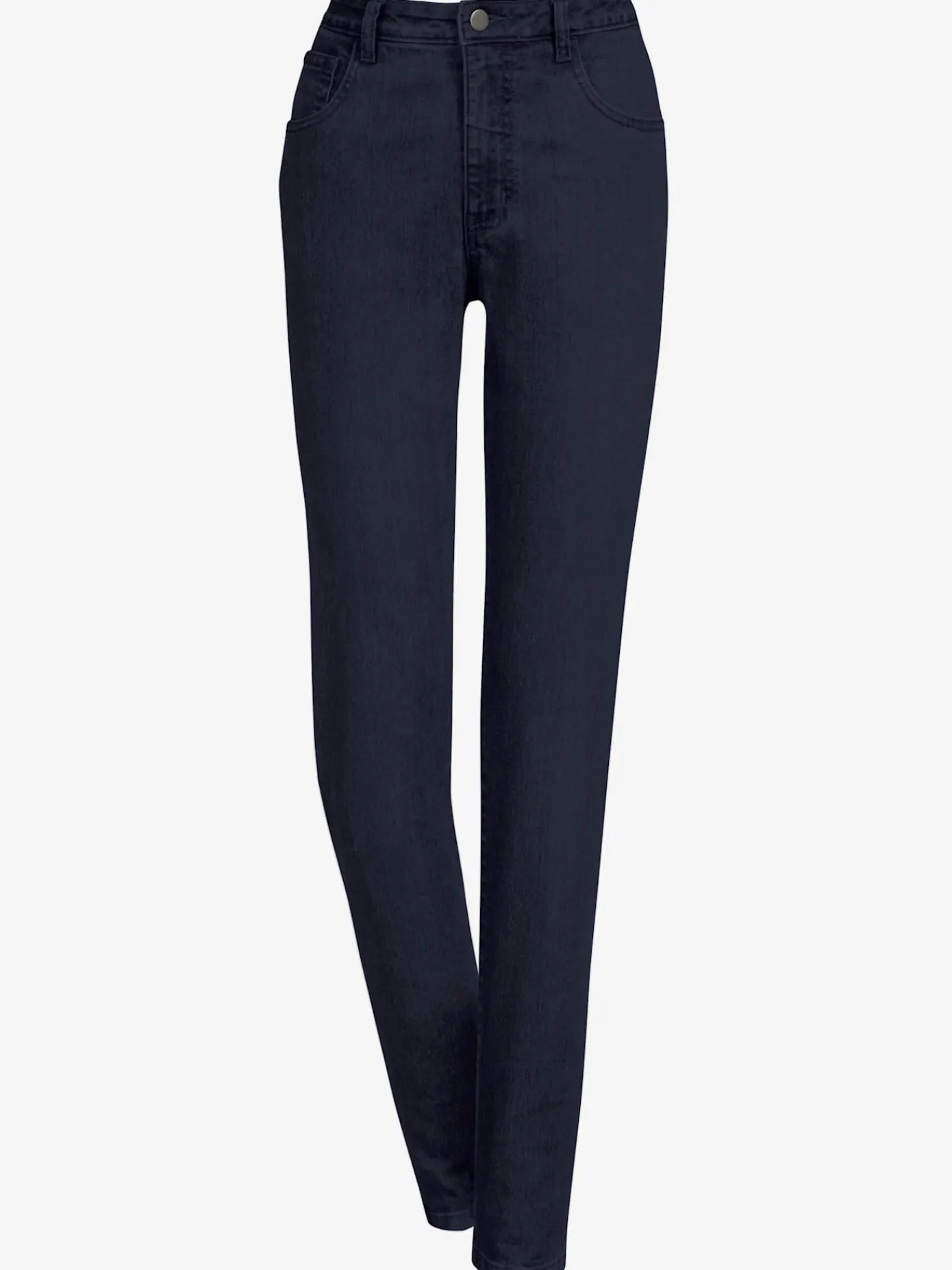 Pantalons<Jean à ceinture avec passants fermeture à glissière