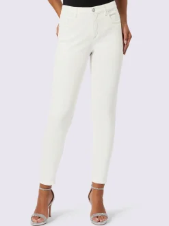 Creation L Jeans|Pantalons<Jean 7/8 coton de qualité