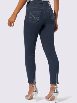 Creation L Pantalons<Jean 7/8 coton de qualité