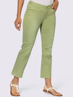 Collection L Jeans|Pantalons<Jean 7/8 coton extensible confortable