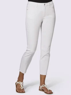 Collection L Jeans|Pantalons<Jean 7/8 coton extensible confortable