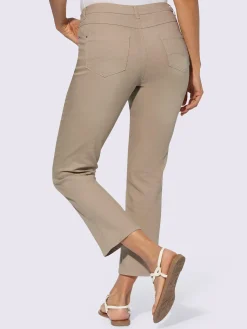 Collection L Pantalons<Jean 7/8 coton extensible confortable