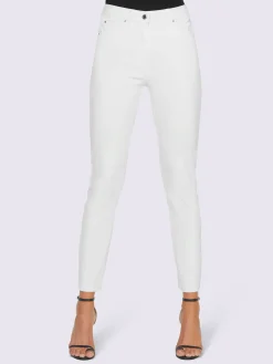 Ashley Brooke Pantalons<Jean 7/8 coupe affinante