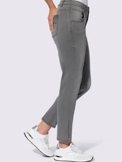 Rick Cardona Jeans|Pantalons<Jean 7/8 coutures contrastées décoratives