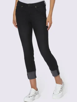 Linea Tesini Pantalons<Jean 7/8 longueur 7/8