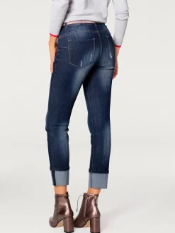 Linea Tesini Pantalons<Jean 7/8 longueur 7/8